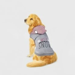 Buy ✔️ Let It Snow 🦮 Dog and Cat Hoodie - Wondershop™ 🎉 -Wondershop Elegant Shop unnamed file 965