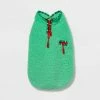 Promo 😀 Fleece 🐕 Dog and Cat Jacket - Green - Wondershop™ ⌛